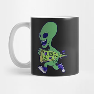 Alien pizza Mug